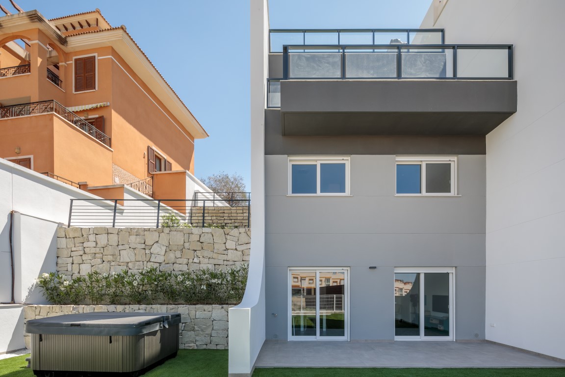 Bungalós con vistas al mar en Finestrat